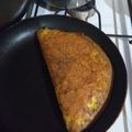 El cooksnap de Marisol Campos cuando hizo Omelette de huevos y queso...en 5 minutos.