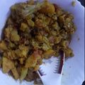 Rosey का कुकस्नैप जब उन्होंने फ्राई आलू गोभी (fry aloo gobi recipe in Hindi) बनाया था।