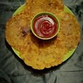 Nilu Mehta का कुकस्नैप जब उन्होंने बेसन का चीला (Besan ka cheela recipe in Hindi) बनाया था।