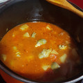 El cooksnap de Aurora Filósofo cuando hizo Estofado de alcachofas.