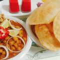 StutIshika's cooksnap of when they made Chole bhature.
