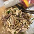 Cooksnap của Sái Hà My khi họ làm theo món Gà trộn