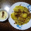 Sushmita Chakraborty's cooksnap of when they made চিকেন বিরিয়ানী.
