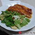 Cooksnap από methismeno_troufaki στη συνταγή Σολομός στη σχάρα με σως