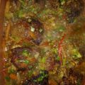 Darnell Bussey's cooksnap of when they made Jamaican Brown Stew Chicken.
