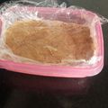 El cooksnap de Pauli Nuñez cuando hizo Mantecol casero.