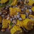 Cooksnap dari Ida Marliah untuk resep Kepiting,kerang,jagung saos padang