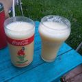 El cooksnap de Renzo Emulo Ruiz Diaz cuando hizo Licuado de durazno y leche!!.
