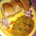 Mehreen Hadi's cooksnap of when they made Paw bhaji.