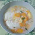 Cooksnap dari Asti Furi Dewi untuk resep Telur ceplok kuah santan MPASi 9m+ tinggi kalori