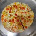 Smruti Rana's cooksnap of when they made ઉત્તપા પીઝા (Uttapa Pizza Recipe In Gujarati).