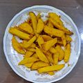 کوک اسنپ Fleur بعد از امتحان کردن سیب زمینی تنوری در ایرفرایر.
