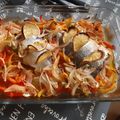 El cooksnap de Jorge Fernández Regidor cuando hizo Dorada con verduras y patatas al horno.