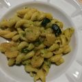 il Maria Centonze quando ha preparato Farfalle fredde gamberetti e zucchine