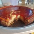 El cooksnap de Carolina Spósito cuando hizo Cheesecake de frutos rojos.