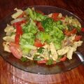 El cooksnap de Dachita cuando hizo Ensalada tibia de pollo y brócoli.