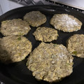 El cooksnap de Karen MF cuando hizo Hamburguesas de lentejas y avena.