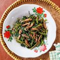 Cooksnap dari Nay's Kitchen untuk resep Tumis Kangkung Ikan Teri