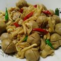 Cooksnap dari Zuwita Puspitasari untuk resep 🍄Bakso jamur tiram pedas manis