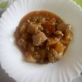 El cooksnap de Oskar Barbara Burgos cuando hizo Estofado de pavo al pimentón con champiñones.
