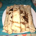 El cooksnap de Rocko Holter cuando hizo Panqueques: receta básica dulce o salado.