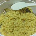 Cooksnap dari vivie untuk resep Nasi kuning bumbu instant