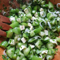 El cooksnap de LuzMa SG cuando hizo Ensalada de tomatillo con queso panela.