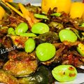 Cooksnap dari Metha Wedhaninggar untuk resep Terong Teri Masak Balado