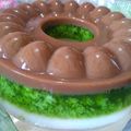 Cooksnap dari Eva Pebriyanti untuk resep Agar capucino mix agar pandan lumut dan susu