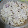 El cooksnap de Esther cuando hizo Macarrones carbonara.