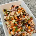 El cooksnap de Ana Hernández cuando hizo Salpicón de Marisco.