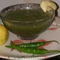  Chef Richa pathak. का कुकस्नैप जब उन्होंने हरी चटनी (Hari chutney recipe in Hindi) बनाया था।