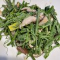 火男 的 龍鬚菜蒜炒香菇 cooksnap