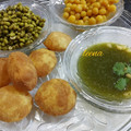 leena sangoi's cooksnap of when they made Paani puri.