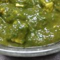 Daxita Shah's cooksnap of when they made પાલક પનીર વિથ મટર સબ્જી.