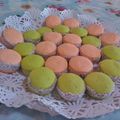 El cooksnap de Claudia Zarate cuando hizo Alfajores de maizena de colores.