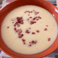 El cooksnap de mambanegra cuando hizo Crema de melón con jamón ibérico y semillas.