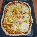 El cooksnap de Javiera Díaz cuando hizo Masa de pizza con polvos Royal.