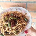 El cooksnap de Alicia Montoya Rozalen cuando hizo Pasta con espárragos, tomate seco y aceitunas negras 🍝.