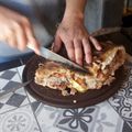 El cooksnap de Diego Daniel Ruiz Castro cuando hizo Matambre de Cerdo relleno.