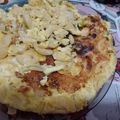 El cooksnap de Anna Bella alias Moni Argento cuando hizo Tortilla reciclada.
