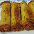El cooksnap de Eduardo Gutiérrez cuando hizo Rollitos de pizza.