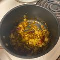 Kate's cooksnap of when they made Chicken curry.