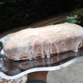 El cooksnap de Belu Heiss cuando hizo Budín de banana relleno con dulce de leche.