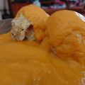 Zsolt Káldy Cooksnap-ja, amikor elkészítette a(z) Hamis vadas zsemlegombóccal receptet.