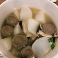 Ling Tin 的 古早味香菇貢丸蘿蔔湯 [影片示範] cooksnap