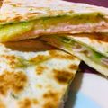 El cooksnap de Ari cuando hizo Quesadillas de jamón y queso.