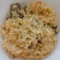 El cooksnap de Dersa cuando hizo Risotto de setas y gambas.