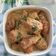 Cooksnap Sesimple Loralin semasa beliau membuat Ayam telur masin.