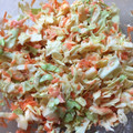 El cooksnap de Elena cuando hizo Coleslaw Ensalada de col o repollo.